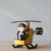 Plan Toys Wooden Helicopter & Pilot