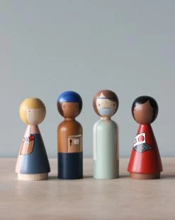 Goose Grease Essential Workers Peg Dolls *New*