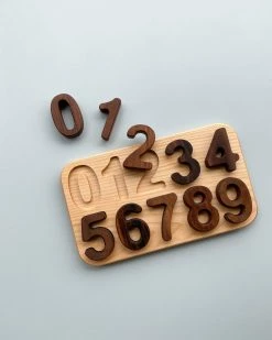 Oyuncakhouse Walnut Number Puzzle