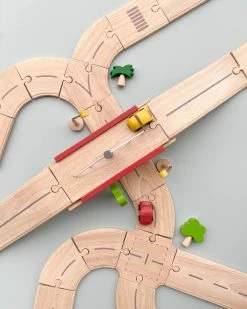 Plan Toys Wooden Road System Deluxe *New*