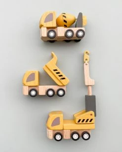 Plan Toys Mini Highway Maintenance Vehicles