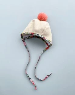 *New* Briar Baby Wild Poppy Pom Bonnet
