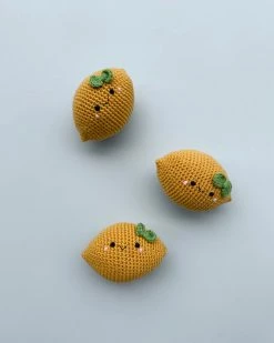 Rainbow Happiness Handmade Lemon Rattle *New*