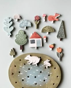 Odin Parker Exclusive Handmade Forest Play Set *New* 8 Odin Parker Exclusive Handmade Forest Play Set *New*