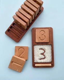 Odin Parker Exclusive *New* Wooden Counting & Tracing Tray - Made In USA