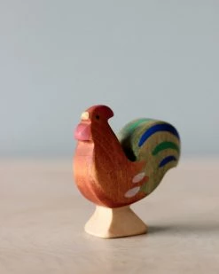 Brin D'Ours | Handmade Wooden Chickens And Rooster *New*