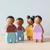 Plan Toys *New* Wooden Doll Family