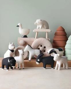T-Lab Handmade Tiny Wooden Farm Animals 21 T-Lab Handmade Tiny Wooden Farm Animals