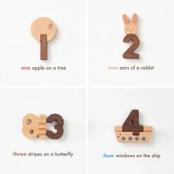 Oioiooi *New* Numbers Play Block Set