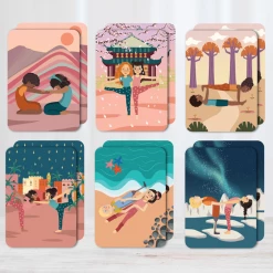 Odin Parker Kids Yoga Cards *New* 14 Odin Parker Kids Yoga Cards *New*