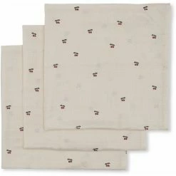 Konges Sløjd Organic Cherry Muslin Cloth (3-Pack) *New*
