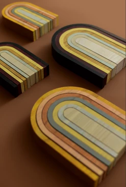 Min Min Copenhagen *New* MinMin Copenhagen Big Rainbow Stacker