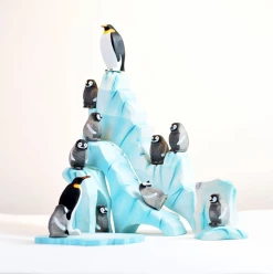 Bumbu Toys Handmade Wooden Antartica Scene