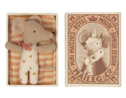 Maileg Sleepy Wakey Baby Mouse In Box *New*