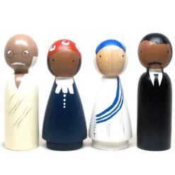Goose Grease *New* The Peace Makers Peg Dolls Set