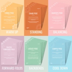 Odin Parker Kids Yoga Cards *New* 11 Odin Parker Kids Yoga Cards *New*