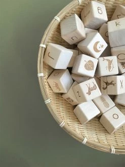 Sabo Concept *New* Alphabet Wooden Blocks
