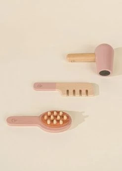Coco Village Wooden Hair Dresser Set *New*