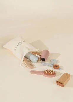 Coco Village Wooden Hair Dresser Set *New*