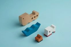 Animi *New* Handmade Wooden Boat Stacker