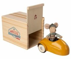Maileg Mouse Car With Garage *New*