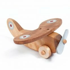 Friendly Toys *New* Handmade Wooden Airplane