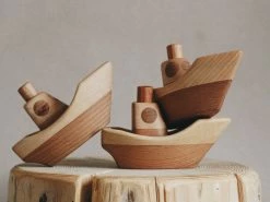 Tateplota *New* Handmade Wooden Boat