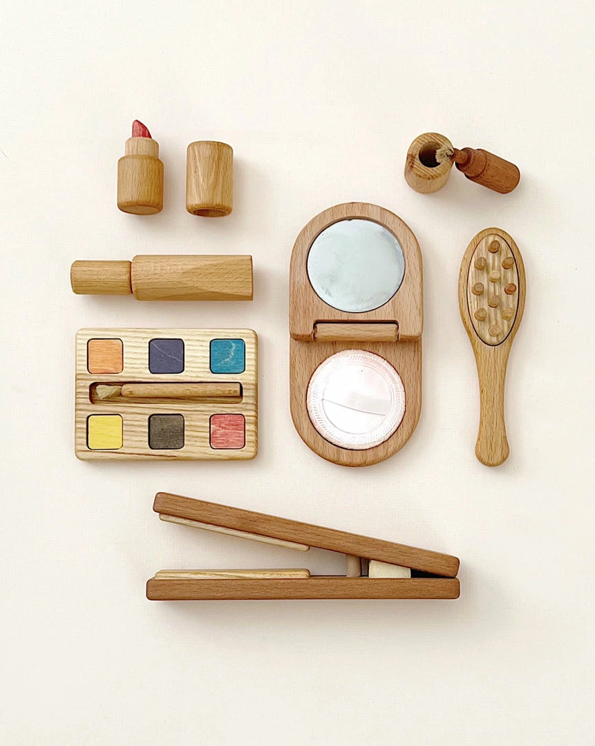 Poltora Handmade Wooden Makeup Set *New* 3 Poltora Handmade Wooden Makeup Set *New*