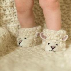 Odin Parker *New* Handmade Wool Sheep Slippers