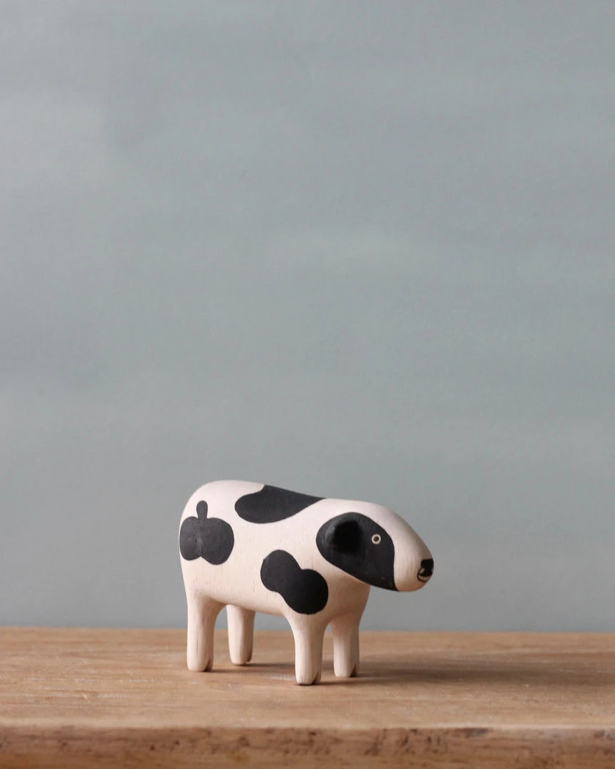 T-Lab Handmade Tiny Wooden Farm Animals 4 T-Lab Handmade Tiny Wooden Farm Animals
