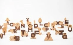 Vendor-unknown Ultimate Wooden Alphabet Puzzle *New*
