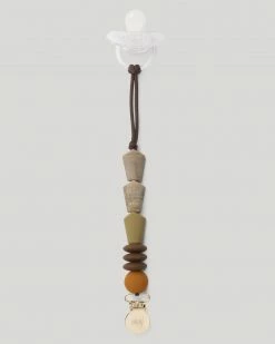 January Moon Saddle Pacifier Clip *New*