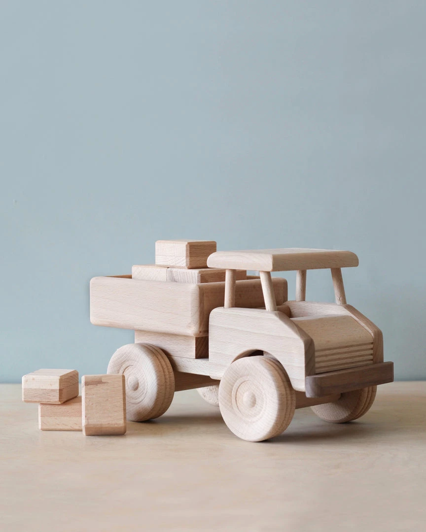 Vendor-unknown Handmade Wooden Truck 3 Vendor-unknown Handmade Wooden Truck