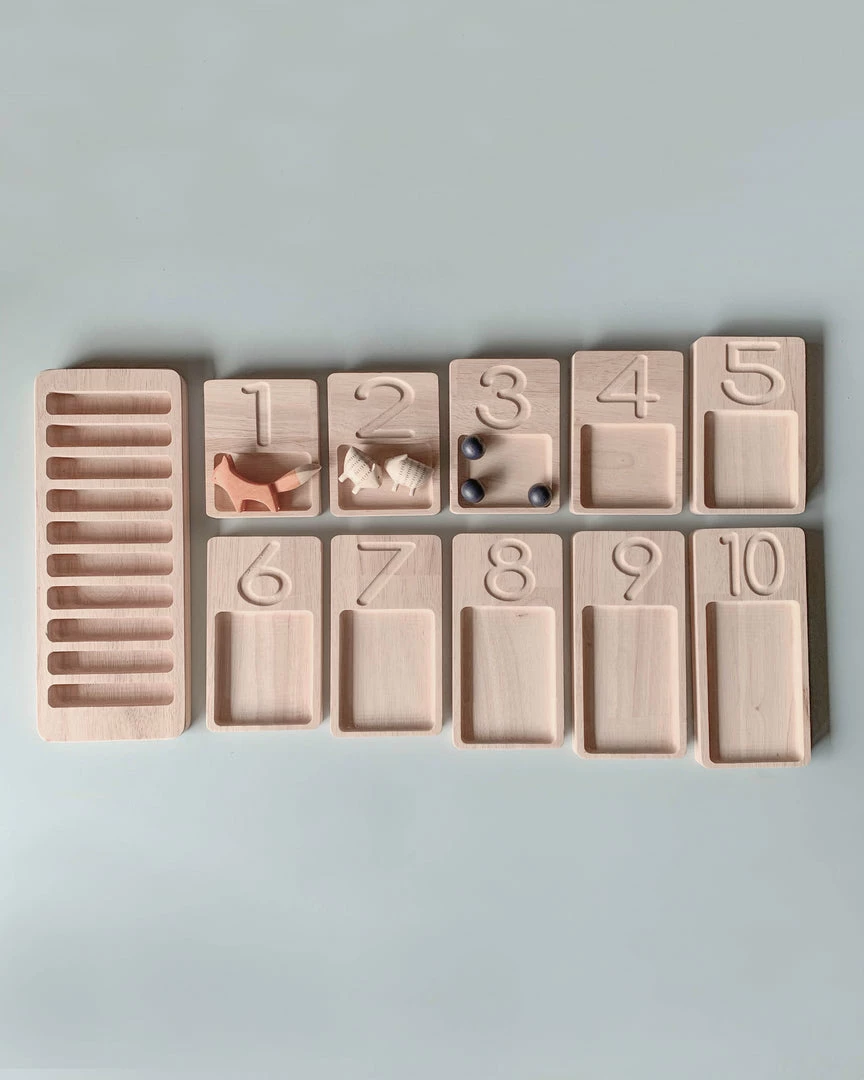 Vendor-unknown *New* Wooden Counting Trays - Made In USA 4 Vendor-unknown *New* Wooden Counting Trays - Made In USA