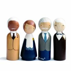 Goose Grease The Scientists Peg Dolls Set *New*
