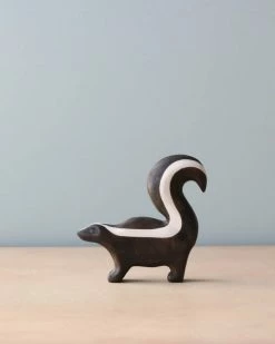 Forest Melody Handmade Wooden Skunk