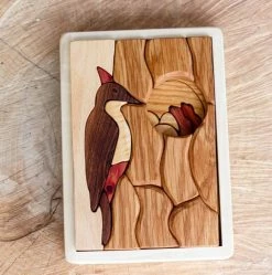 Cocoletes *New* Handmade Double Layer Wooden Puzzle - The Nest