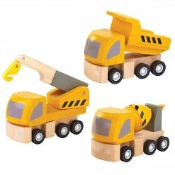 Plan Toys Mini Highway Maintenance Vehicles