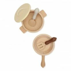 Konges Sløjd Wooden Pot And Pan Play Set *New*